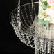 25inch Acrylic Crystal Chandelier Wedding Cake Stand, Hanging Style Drape Cake Swing