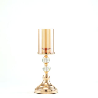 Create Unforgettable Moments with Our Gold Metal Pillar Candle Holder