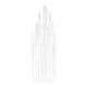10 Arm Clear Acrylic Cluster Round Pillar Candle Stick Stand, 47inch Candelabra