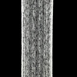 20ft Hanging Beaded Crystal Column Chandelier, Tall Beads Curtain Round