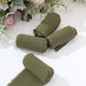 2 Pack 6yds Eucalyptus Sage Green Silk-Like Chiffon Ribbon Roll, DIY Wedding Bouquet