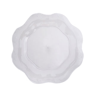 Stylish and Functional Baroque Scalloped Charger Plates