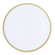 13inch Clear Sunray Wavy Gold Rim Acrylic Plastic Charger Plates Round Dinner Charger Plates#whtbkgd