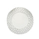 6 Pack Matte Finish White Hammered Charger Plates, Flat Modern Dinner Serving Plates#whtbkgd