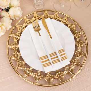 Create a Stunning Table Setting with Round Decorative Dinner Plates