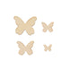 100 Pack Unfinished Wood Butterfly Cutouts, DIY Craft Wood Ornaments#whtbkgd