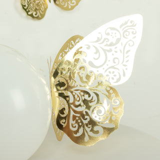 <strong>Stunning Metallic Gold Butterfly 3D Wall Decor</strong>