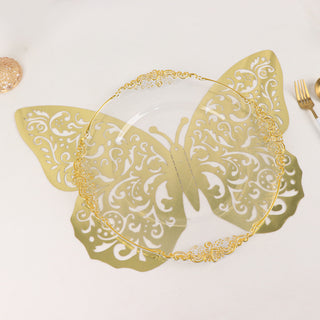 <strong>Ideal Moments for Enchanting Gold Butterfly Stickers </strong>
