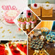 300 Pcs Gold Glitter Crown Paper Confetti Table Scatters Princess Theme Party Decoration Double Side