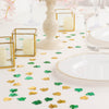 15G Bag | Metallic Green and Gold Tropical Palm Leaf Table Confetti