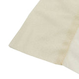 Beige stone texture sample close-up on white background