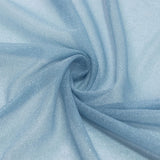 Light blue sheer fabric texture with elegant swirling folds#whtbkgd