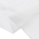 White foam padding sheet with textured surface and folded edges