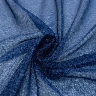 Blue sheer mesh fabric texture with swirled folds#whtbkgd