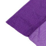Purple velvet fabric close-up texture on white background