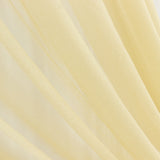 Champagne Sheer Backdrop Drape – 5ft x 14ft Wedding Arch & Ceiling Decor Panel