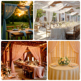 Mauve Cinnamon Rose Sheer Backdrop Drape – 5ft x 14ft Wedding Arch & Ceiling Decor Panel