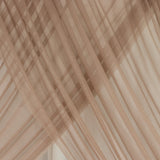Taupe Sheer Backdrop Drape – 5ft x 14ft Wedding Arch & Ceiling Decor Panel#whtbkgd