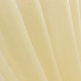 Champagne Sheer Backdrop Drape – 5ftx32ft Wedding Arch & Ceiling Decor Panel#whtbkgd