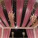 Mauve Cinnamon Rose Sheer Backdrop Drape – 5ftx32ft Wedding Arch & Ceiling Decor Panel, Wrinkle Free with Soft Shimmer