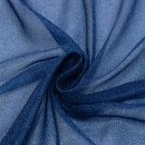 Navy Blue Sheer Backdrop Drape – 5ftx10ft Wedding Arch & Ceiling Decor Panel, Wrinkle Free#whtbkgd