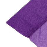 Purple Sheer Backdrop Drape – 5ftx10ft Wedding Arch & Ceiling Decor Panel, Wrinkle Free