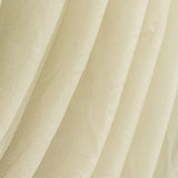 Shimmering ivory fabric draping with soft folds and texture. #whtbkgd