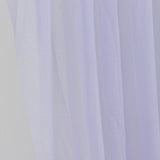 Close-up of lavender sheer curtain fabric texture