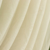 Beige Sheer Chiffon Valance Curtain 4ft x 6ft –  Wedding Arch Drape with Rod Pocket#whtbkgd