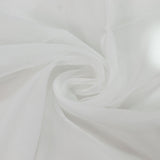 White sheer fabric texture swirled into a soft spiral pattern#whtbkgd