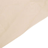 Premium Natural Chiffon Curtain Panel, Backdrop Ceiling Drapery With Rod Pocket