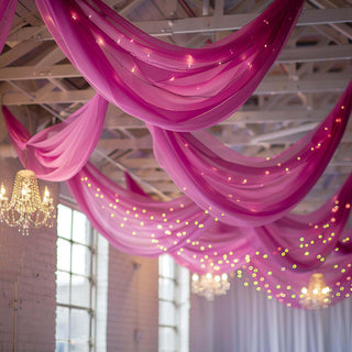 <h3 style="margin-left:0px;"><strong>Reusable Fuchsia Chiffon Backdrop Panels</strong>