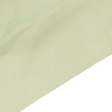 Premium Sage Green Chiffon Curtain Panel, Backdrop Ceiling Drapery With Rod Pocket