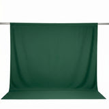Green photography backdrop on a crossbar, studio background canvas