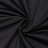 Black ribbed fabric texture with twisted folds close-up#whtbkgd