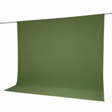 Green backdrop screen on a support rod, studio photography background