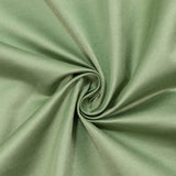 Light green ribbed fabric texture with spiral fold pattern
