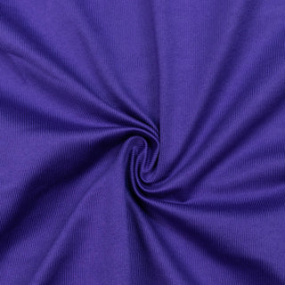 Purple ribbed fabric swirl texture background close-up