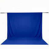 Blue seamless backdrop on stand with support rod, studio photography background#whtbkgd