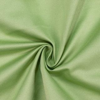 Light green ribbed fabric texture with soft swirl folds