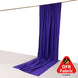 Purple Scuba Polyester Event Curtain Drapes, Durable Flame Resistant Backdrop Event Panel Wrinkle