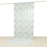Floral patterned backdrop for photography or decoration
