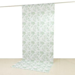 Floral patterned backdrop for photography or decoration