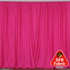 2 Pack Fuchsia Scuba Polyester Curtain Panel Durable Flame Resistant Backdrops Wrinkle Free#whtbkgd