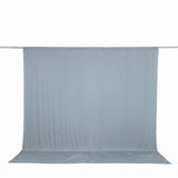 Light blue photography backdrop curtain on a crossbar stand#whtbkgd