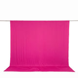 Bright pink seamless fabric backdrop on a studio support rod#whtbkgd