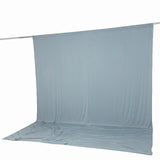 Gray photo backdrop with hanging fabric on a studio backdrop stand#whtbkgd
