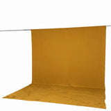 Gold fabric backdrop on rod with floor drape for photography studio#whtbkgd