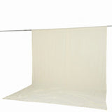 Cream backdrop curtain on a metal backdrop stand, studio photography setup#whtbkgd