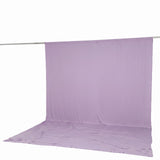 Lavender photography backdrop with seamless floor and support rod#whtbkgd